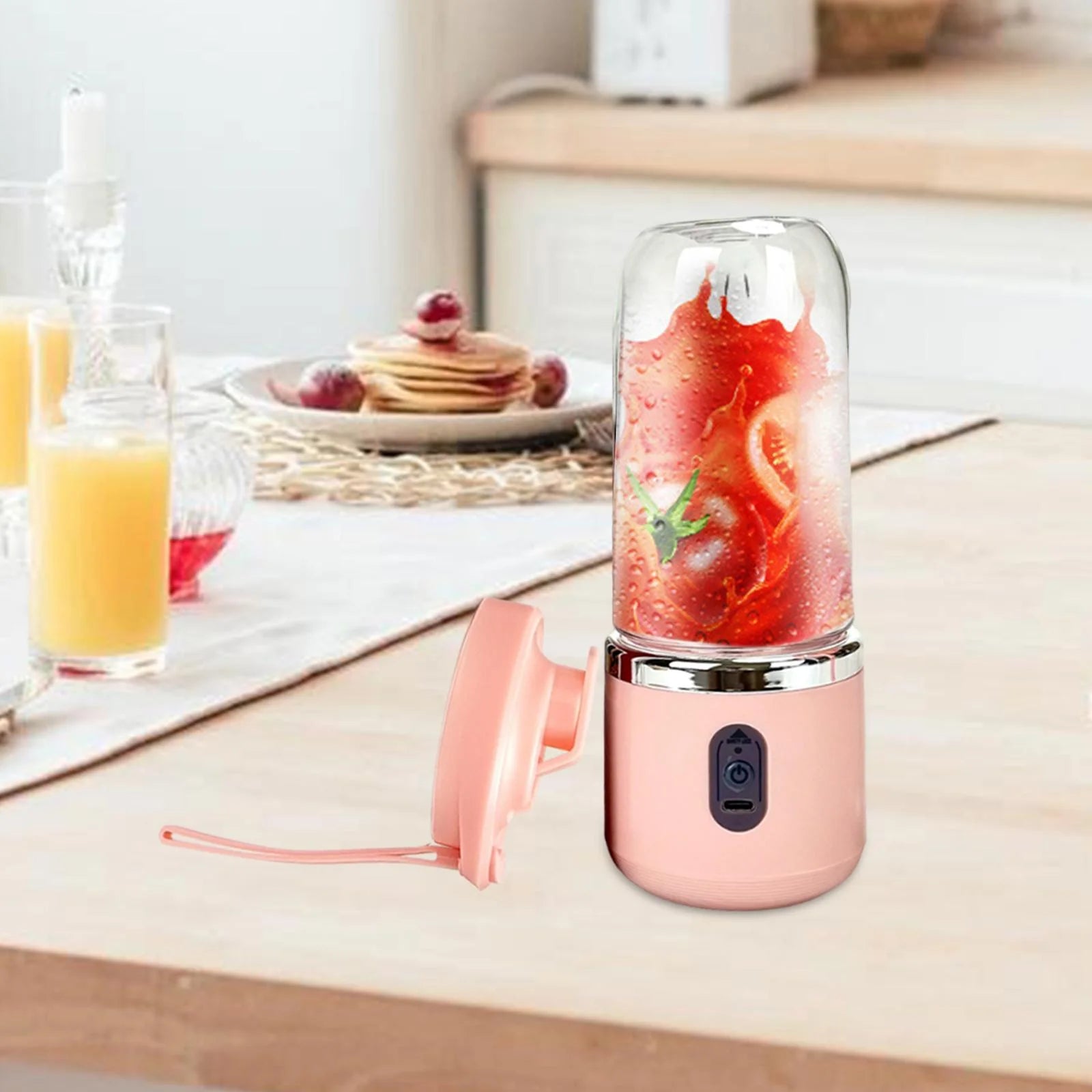 Licuadora portátil USB, la favorita de quienes no tienen tiempo que perder.